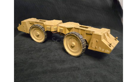 1/35 модель танка Крупп Раумер С тяжелый минный трал Крупп Германия Krupp Raumer S, масштабные модели бронетехники, Коллекция Новостройки СПб, scale35