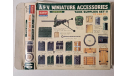 1/35 Academy 1383 A.F.V. Miniature Accessories Tank Supplies Set II НЕ КОМПЛЕКТНЫЙ и ДОПОЛНЕННЫЙ, сборные модели бронетехники, танков, бтт, Коллекция Новостройки СПб, scale35