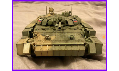 1/35 модель танка БМП-3 боевая машина пехоты с дополнительной броней Трумпетер 00365 Trumpeter 00365 Russian BMP-3 with upgrade armour, масштабные модели бронетехники, коллекция Новостройки СПб, scale35