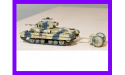 1/35 модель танка Valentine Mk. III with Rotatrailer Валентайн Мк.3 с прицепом Ротатрейлер Британская империя Великобритания