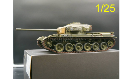 1/25 продажа модели танка Центурион Марк 3 Британская Империя 1960-е, масштабные модели бронетехники, коллекция Новостройки СПб, scale35
