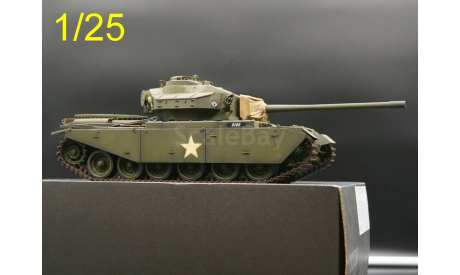 1/25 модель танка Центурион Марк 3 Centurion Mk.III Британская Империя 1960-е, масштабные модели бронетехники, коллекция Новостройки СПб, scale24