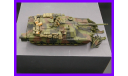 1/35 модель танка М1А1 Абрамс с минным тралом Американского корпуса морской пехоты, масштабные модели бронетехники, коллекция Новостройки СПб, 1:35