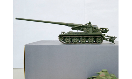 1/35 Модель танка 175 мм САУ М-107 США Израиль металлический ствол металлические рабочие гусеницы американский танк М107 М 107, масштабные модели бронетехники, коллекция Новостройки СПб, scale35