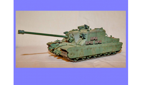 1/35 модель танка А39 Черепаха A39 Tortoise Heavy Assault Tank Великобритания 1945 год, масштабные модели бронетехники, коллекция Новостройки СПб, scale35
