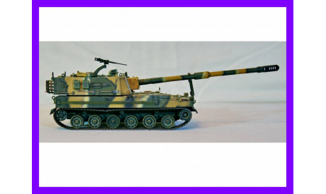 1/35 Модель танка 155 мм САУ Самсунг К-9 Тандер состоящая на вооружении Норвегии, Эстонии, Финляндии, масштабные модели бронетехники, коллекция Новостройки СПб, scale35