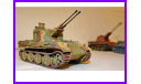 1/35 модель танка Коелиан, проектируемой ЗСУ на базе Пантеры, Германия времен Второй мировой войны, масштабные модели бронетехники, коллекция Новостройки СПб, scale35