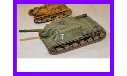 1/35 продажа модель танка 152 мм САУ ИСУ-152 Зверобой СССР 1943 год  простая сборка с малой деталировкой