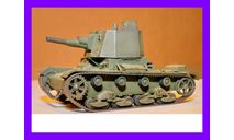 1/35 продажа модель танка 76 мм САУ А-39 проект на базе танка Т-26, СССР 1933 год, масштабные модели бронетехники, коллекция Новостройки СПб, scale35