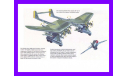 1/144 модель самолета Даймлер-Бенц Проект Б Америкабомбер Германия Вторая Мировая война, масштабные модели авиации, коллекция Новостройки СПб, scale144