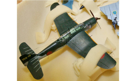 1/48 модель самолета Аиши Б7А Русей Ryusei Япония 1942 год Вторая Мировая война палубный пикирующий бомбардировщик - торпедоносец Aichi B7A Ryusei, масштабные модели авиации, Коллекция Новостройки СПб, scale48