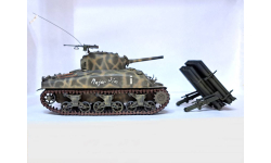 1/35 модель танка РСЗО Т-34 Каллиопа Шерман Каллиопа- реактивная система залпового огня Т-34 на танке М4А1 Шерман США