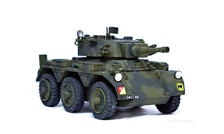 1/35 модель танка ФВ-601 Саладин бронеавтомобиль колесный танк, Британская Империя Великобритания 1954 год, масштабные модели бронетехники, Alvis, коллекция Новостройки СПб, 1:35