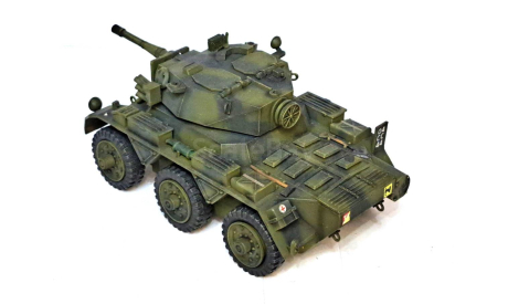 1/35 модель танка ФВ-601 Саладин бронеавтомобиль колесный танк, Британская Империя Великобритания 1954 год, масштабные модели бронетехники, Alvis, коллекция Новостройки СПб, 1:35