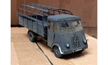 1/35 модель грузового автомобиля Рено ААшЭн Renault AHN Франция Германия Вторая Мировая война, масштабная модель, Коллекция Новостройки СПб, scale35