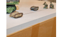 1/35 модель танка СД.КФЗед 302 Голиаф управляемой самоходной мины фугаса Германия Вторая Мировая война В комплекте ДВА Голиафа и ДВА солдата, масштабные модели бронетехники, Goliath, коллекция Новостройки СПб, 1:35
