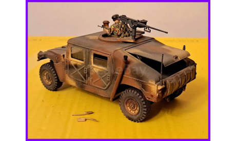 1/35 модель танка ХАМВИ Хаммер HMMWV ( Humvee ) High Mobility Multipurpose Wheeled Vehicle, масштабные модели бронетехники, коллекция Новостройки СПб, 1:35