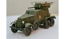 1/35 модель танка БА-6 бронеавтомобиль колесный танк СССР Вторая мировая война Armored Command Vehicle BA-6 Soviet BA-6 Armor Car металлический стволик пушки, масштабные модели бронетехники, Коллекция Новостройки СПб, scale35