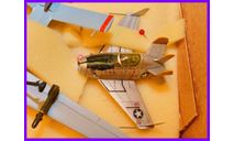 1/48 модель самолета Икс ЭФ - 85 Гоблин ХФ-85 производства фирмы Мак Донелл США, масштабные модели авиации, самолёт, коллекция Новостройки СПб, scale48