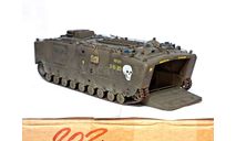 1/35 модель танка ЛВТП-5 гусеничный плавающий бронетранспортер амфибия ЛВТП5 ЛВТП 5 США 1953-1974 год Корпус Морской пехоты США, Война во Вьетнаме, масштабные модели бронетехники, коллекция Новостройки СПб, scale35