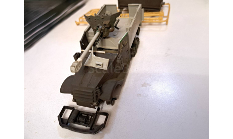 1/35 сборная модель 90 мм сау на базе БТР М3 Израиль IDF M-3 with DEFA 90mm A.T. Gun A.E.F. Designs KI-85, масштабные модели бронетехники, танк, Коллекция Новостройки СПб, 1:35