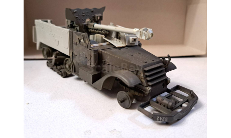 1/35 сборная модель 90 мм сау на базе БТР М3 Израиль IDF M-3 with DEFA 90mm A.T. Gun A.E.F. Designs KI-85, масштабные модели бронетехники, танк, Коллекция Новостройки СПб, 1:35