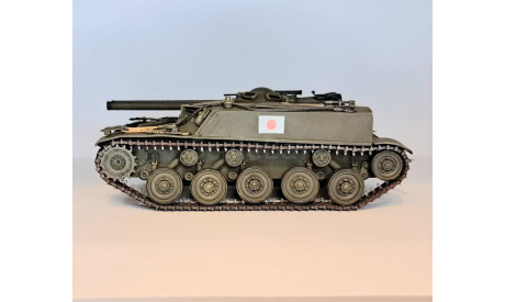 1/35 модель танка 2 х106 мм САУ Тип 60 Тип-60 Япония 1960-80-е годы Коматсу, масштабные модели бронетехники, Komatsu, коллекция Новостройки СПб, 1:35