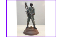 1/16 модель Американский солдат с гранатометом базука США миниатюра фигура Верлинден продакшен в масштабе 1/16 или 120 мм, миниатюры, фигуры, солдат фигурка, коллекция Новостройки СПб, scale35