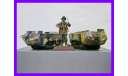 1/35 продаю модель танка Сен-Шамон 1918 года выпуска, Первая Мировая война, с 75 мм полевой пушкой обр.1897 года, масштабные модели бронетехники, коллекция Новостройки СПб, scale35