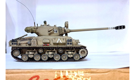 1/35 модель танка M-51 Супершерман М51 М 51 Израиль 1962 год модернизация американского танка М4 Шерман М-4 М 4, масштабные модели бронетехники, коллекция Новостройки СПб, scale35