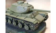 1/35 модель опытного тяжелого танка КВ-122 Климент Ворошилов 122 СССР Челябинск 1943 год, масштабные модели бронетехники, Коллекция Новостройки СПб, scale35