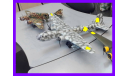 1/48 модель самолета Хейнкель Хе-177 А-5 Грифон тяжелого бомбардировщика + две планирующие бомбы Хеншель Хс 293, масштабные модели авиации, коллекция Новостройки СПб, scale48