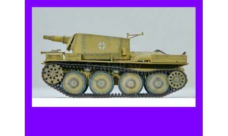 1/35 модель танка Ауфклярунгспанцер на базе Прага Панцеркампфваген 38Т Лт вз.38 с 75 мм пушкой Германия времен Второй мировой войны, масштабные модели бронетехники, коллекция Новостройки СПб, scale35