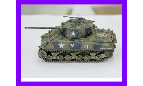 1/35 модель танка 76 мм М4 Шерман M4A2(76)W Sherman США времен Второй мировой войны, масштабные модели бронетехники, коллекция Новостройки СПб, scale35
