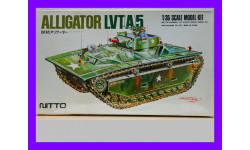 1/35 продажа сборной модели плавающего танка ЛВТ А5 Аллигатор открытая башня 75 мм гаубица США 1945 год Нитто 15084-1500