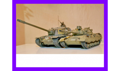 1/35 модель танка Леопард 1А1 Германия 1960-е годы, масштабные модели бронетехники, коллекция Новостройки СПб, scale35