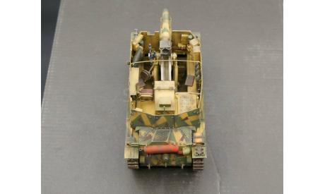 1/35 модель танка 150 мм САУ Грилле Аш 15cm Sd.Kfz.138/1 Geschutzwagen 38 H fur s.IG.33/1 Grille с металлическими стволом и гусеницами 38т гриле, масштабные модели бронетехники, коллекция Новостройки СПб, scale35