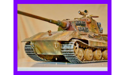 1/35 модель танка Е-75 Германия 1946 год , конверсия, ручная работа, металлический очень длинный ствол, прибор ночного видения