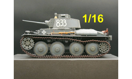 1/16 модель танка 38Т Прага Германия и Лт вз.38 Чехословакия в большом масштабе, масштабные модели бронетехники, коллекция Новостройки СПб, scale16