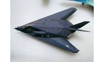 1/72 модель самолета Локхид Ф-117 Найтхок реактивный малозаметный истребитель-бомбардировщик Стэлс, США в масштабе 1/72, масштабные модели авиации, коллекция Новостройки СПб, scale72