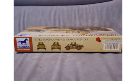 1/35 сборная модель танка ЗСУ Т17Е2 Стегхаунд ( Стагхаунд ) АА Бронко 35026, сборные модели бронетехники, танков, бтт, коллекция Новостройки СПб, scale35