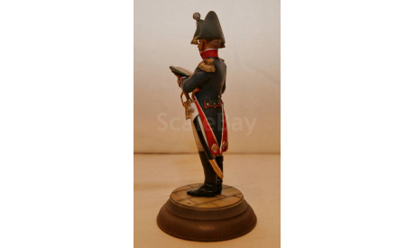 1/16 Офицер линейной пехоты 120mm Verlinden Productions Nr.1116 Line Infantry Officer Napoleonic era Наполеоновские войны Верлинден 1116 модель фигурка миниатюра, фигурка, фигура солдата, коллекция Новостройки СПб, scale16