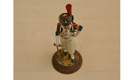 1/16 Гвардейский сапер Франция 120mm Verlinden Productions 963 Sapper of the Guard Napoleonic era Наполеоновские войны модель фигурка солдата Верлинден 963, фигурка, фигура солдата, коллекция Новостройки СПб, scale16