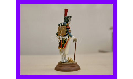 1/16 Гвардейский сапер Франция 120mm Verlinden Productions 963 Sapper of the Guard Napoleonic era Наполеоновские войны модель фигурка солдата Верлинден 963, фигурка, фигура солдата, коллекция Новостройки СПб, scale16
