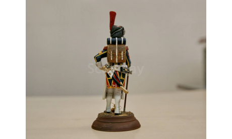 1/16 Гвардейский сапер Франция 120mm Verlinden Productions 963 Sapper of the Guard Napoleonic era Наполеоновские войны модель фигурка солдата Верлинден 963, фигурка, фигура солдата, коллекция Новостройки СПб, scale16