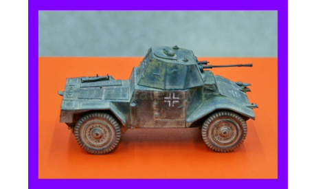 1/35 модель танка Панар 178 АМД-35 Panhard 178 AMD-35 в варианте трофейного Pz.Spah.204(f) французского и немецкого бронеавтомобиля Второй мировой войны, сборные модели бронетехники, танков, бтт, коллекция Новостройки СПб, scale35