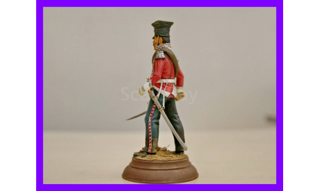 1/16 Улан горнист Германия Наполеоновские войны Верлинден 1384 120mm Verlinden Productions 1384 German Lancers Trumpeter Napoleonic era, фигурка, фигура солдата, коллекция Новостройки СПб, scale16