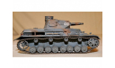 1/35 модель немецкого танка Т-4 А первой модификации Германия 1936 год, масштабные модели бронетехники, коллекция Новостройки СПб, scale35