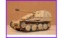 1/35 модель танка газобалонная 75 мм САУ СД.КФз.138 Мардер 3 мод.М с газобалонным топливным оборудованием Германия 1942, масштабные модели бронетехники, коллекция Новостройки СПб, scale35