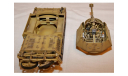 1/35 модель танка 105 мм САУ Гешутцваген III/IV со съемной башней с легкой полевой гаубицей, Рейнметал, Германия, сборные модели бронетехники, танков, бтт, коллекция Новостройки СПб, scale35